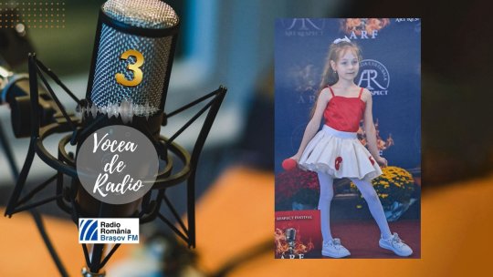 VOCEA DE RADIO 3. Sabina Maria Nica, la 1 anișor deja fredona cântecul din Frozen