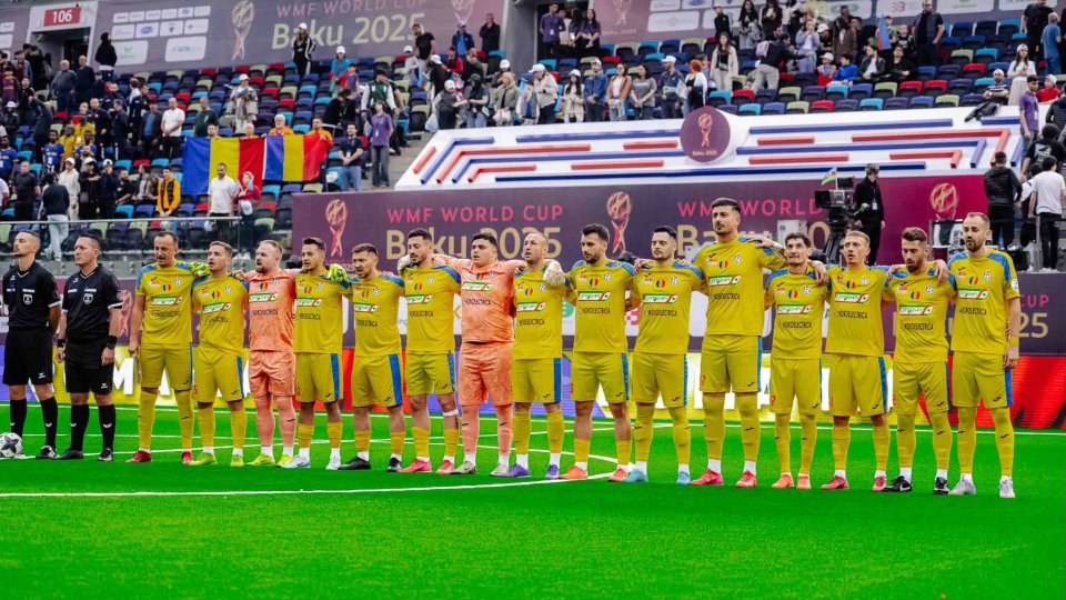 Minifotbal. România, înfrângere surprinzătoare