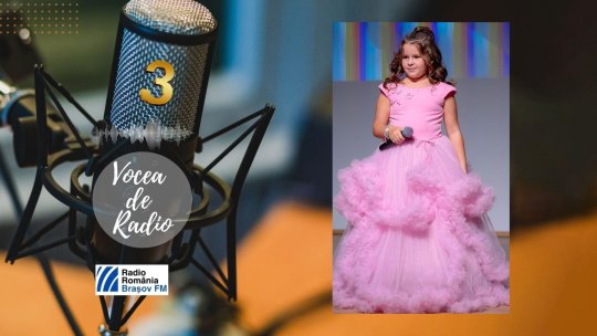 VOCEA DE RADIO 3. Jessica Maria Coțofană își dorește să cânte Imnul Național al României la un meci de fotbal
