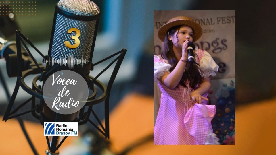 VOCEA DE RADIO 3. Timeea Mihaela Bostan o are ca exemplu muzical pe sora ei