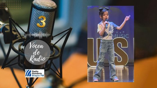 VOCEA DE RADIO 3. Amira Maria Poenaru își dorește să cânte pe cele mai mari scene