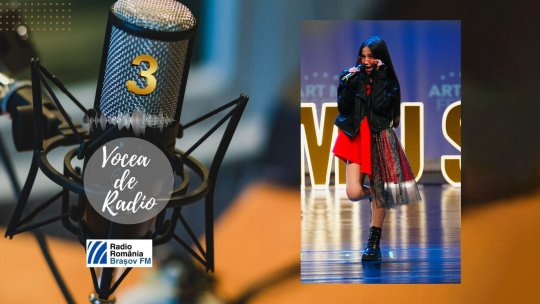 VOCEA DE RADIO 3. Izabela Maria Ghiorghiță vrea să devină o artistă care să inspire lumea