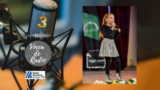 VOCEA DE RADIO 3. Anastasia Popa iubește muzica și tenisul