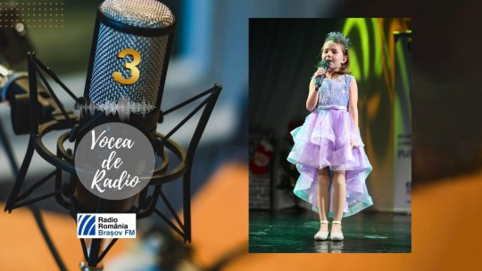 VOCEA DE RADIO 3. Leea Anamaria Teodora Petcu a cântat în culise cu Smiley