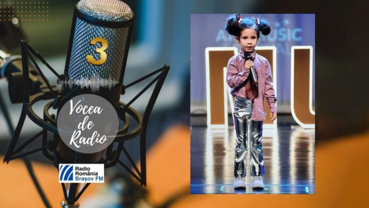 VOCEA DE RADIO 3. Flavia Pripp ia lecții de canto, pian, chitară și vrea să joace și teatru