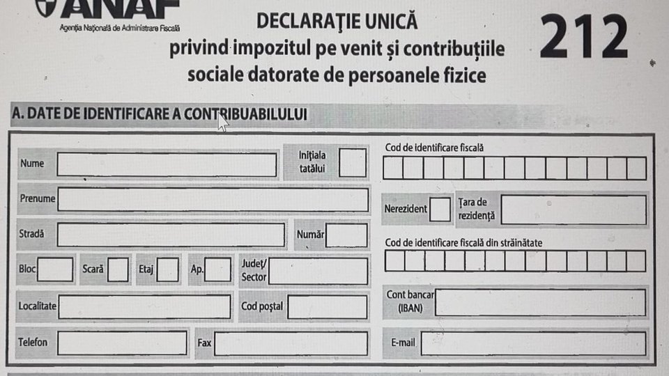 Ultima zi în care poate fi depusă Declarația Unică
