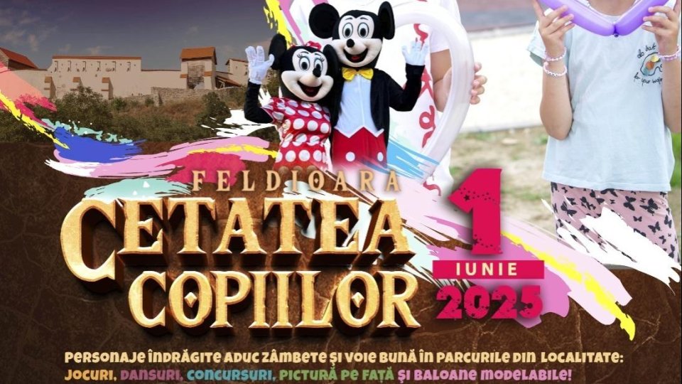 Cetatea Feldioara devine pentru o zi „Cetatea Copiilor” | AUDIO