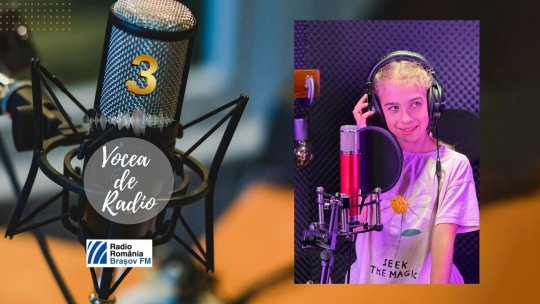 VOCEA DE RADIO 3. Sara Isabelle Pustai vrea să fie cântăreață, dar și actriță