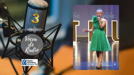 VOCEA DE RADIO 3. Ștefania Buda și-ar dori să cânte pe aceeași scenă cu Ariana Grande