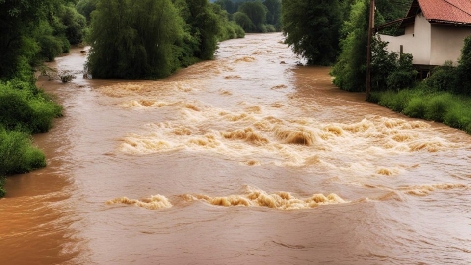 11 județe ale țării, sub COD ROȘU de inundaţii