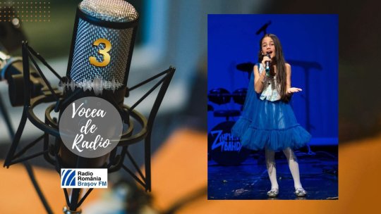VOCEA DE RADIO 3. Amelie Peta Merlas Popa își dorește să fie din ce în ce mai bună în domeniul muzical