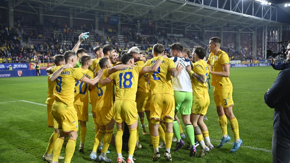 Fotbal: România U21, amical cu Georgia