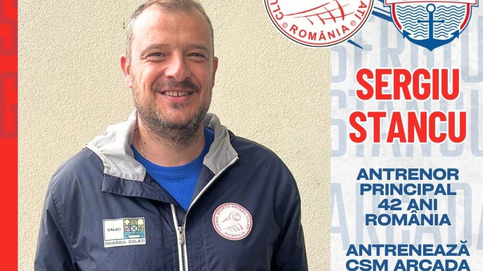 Volei. Brașoveanul Sergiu Stancu și-a prelungit contractul cu Arcada Galați