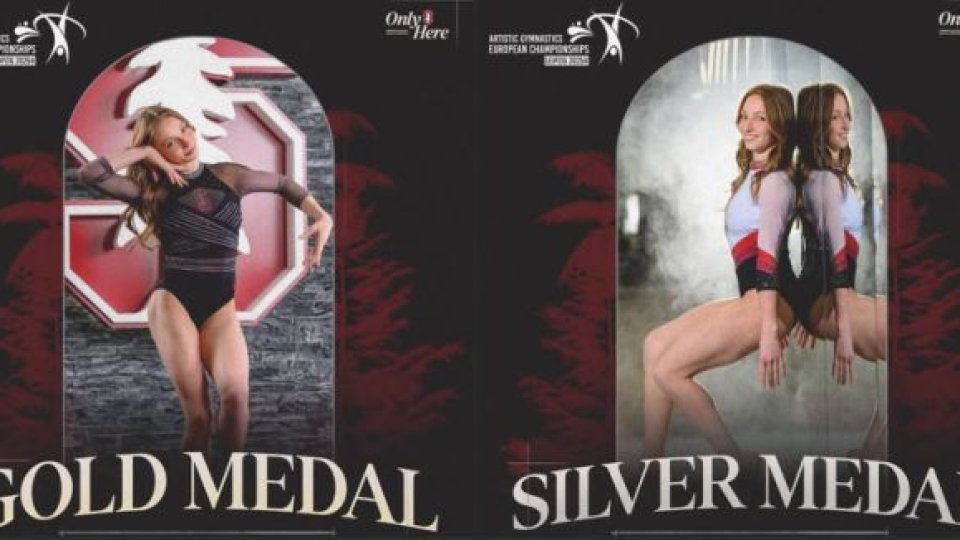 Gimnastică artistică: Ana Bărbosu a câștigat aur la sol și argint la bârnă, la Europenele de la Leipzig