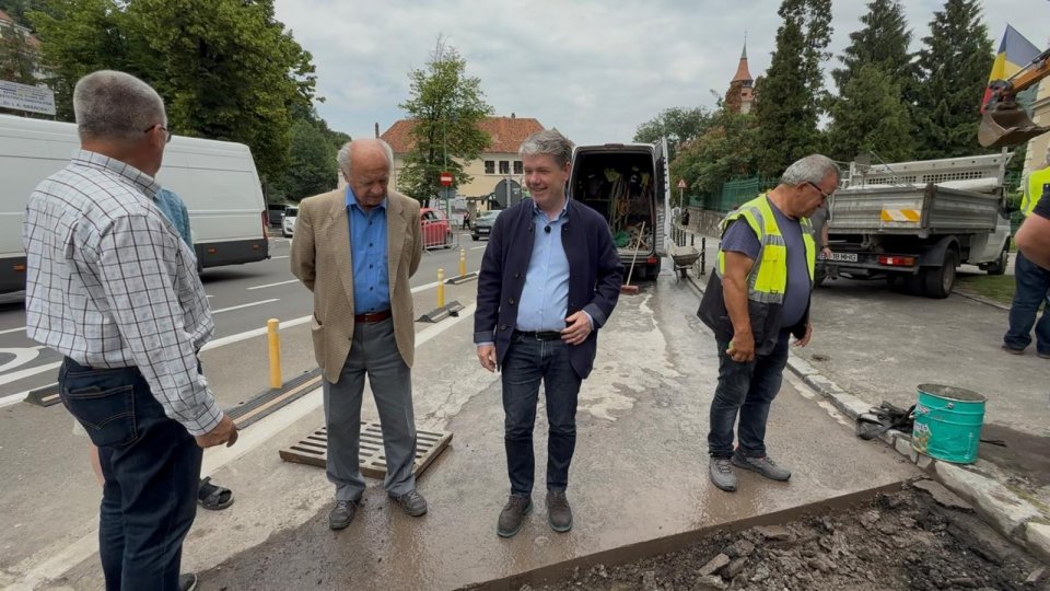 Lucrări de urgență în zona Maternității Brașov