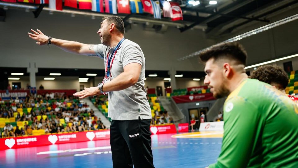Handbal masculin: Victorie pentru națională la debutul în Campionatul Mondial de tineret