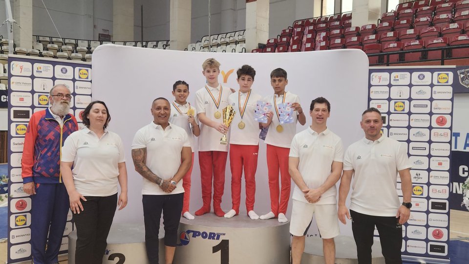 Gimnastică. CSS Brașovia, campioană națională