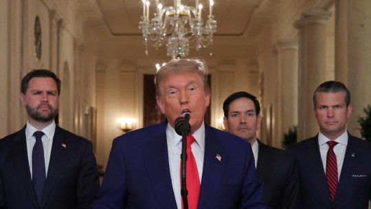 Trump: Statele Unite au finalizat un atac asupra siturilor nucleare din Iran