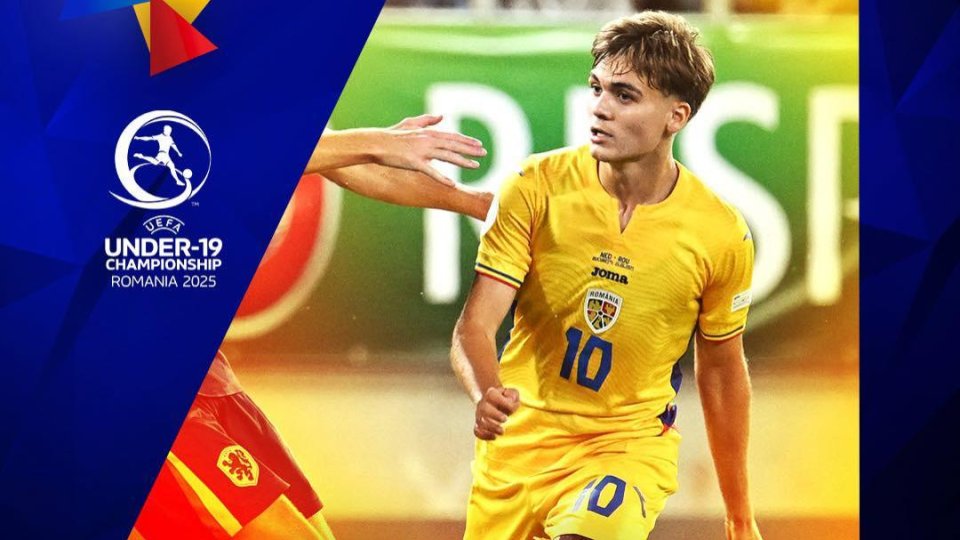 Fotbal: România a fost eliminată din semifinalele EURO U19