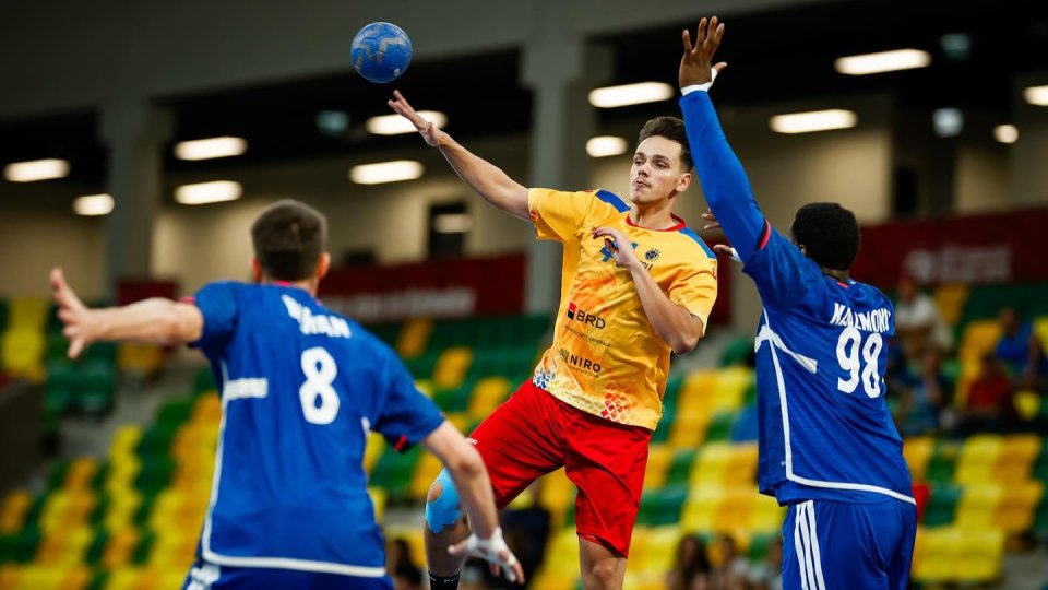 Handbal masculin: România, învinsă de Franța la Mondialul U21
