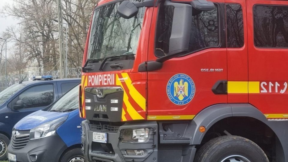 Incendiu puternic la o locuință din localitatea Ghimbav