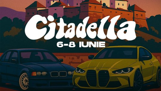 Citadella: expo auto în curtea Cetățuii de pe Dealul Straja