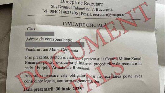 Fake news demontat de Ministerul Apărării Naționale