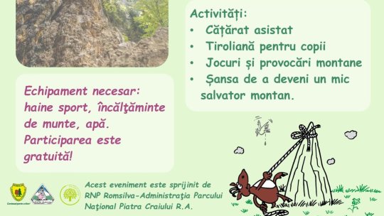 Zi de aventură cu Salvamont la Zărnești
