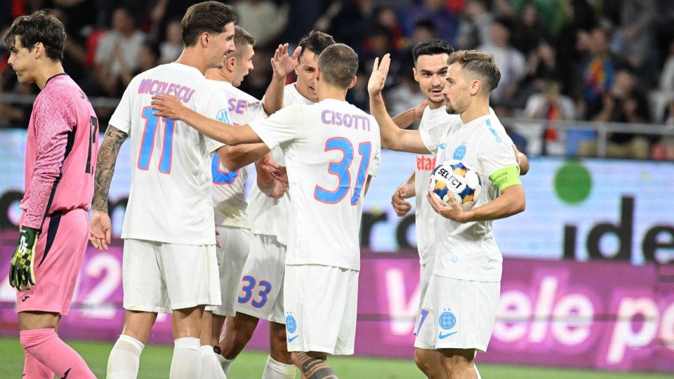 Fotbal: FCSB a învins campioana Andorrei, în preliminariile Ligii Campionilor