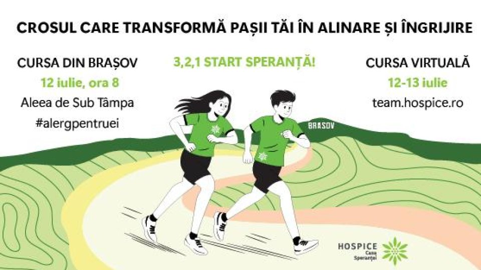 Startul crosului Aleargă Tu pentru EI se va da lângă Baza Sportivă Olimpia