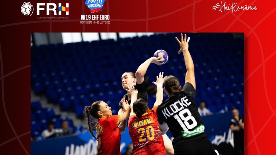 Handbal. România, înfrângere cu Germania la Euro U19