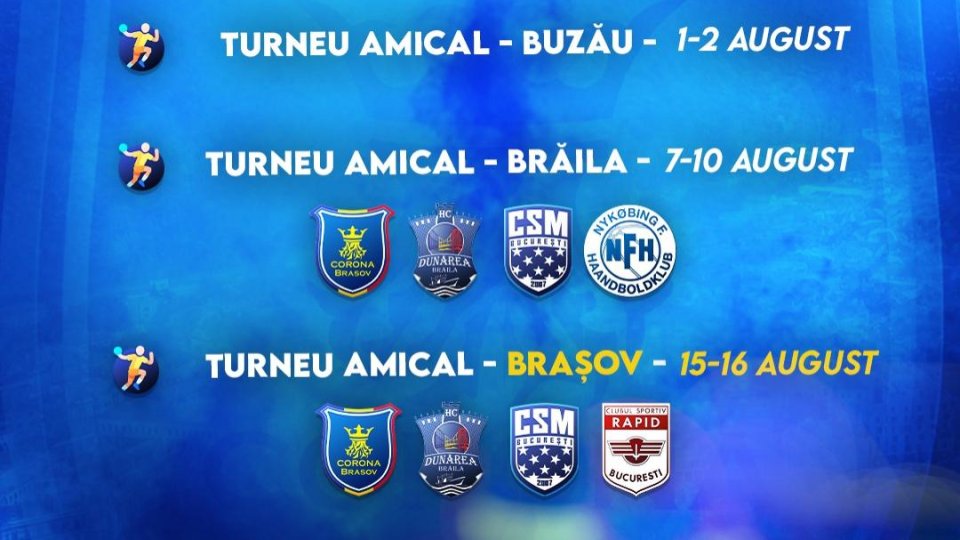 Handbal. Amicale tari pentru handbalistele de la Corona