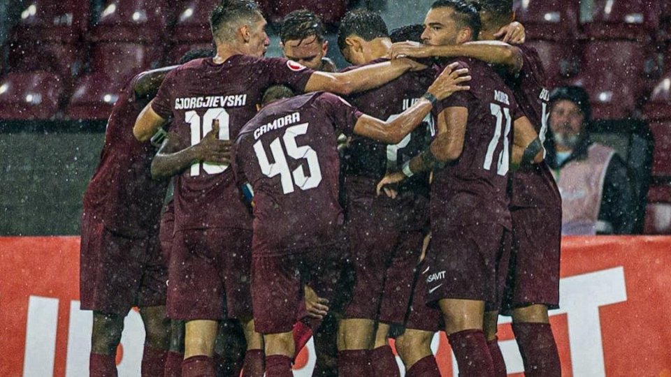 Fotbal. CFR Cluj, calificare în turul 2 al preliminariilor Europa League