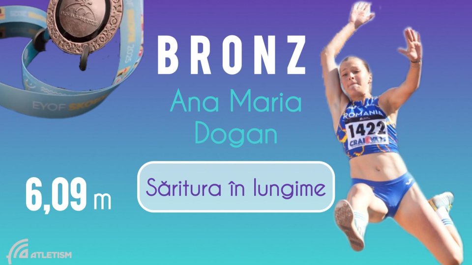 Atletism: Bronz pentru România, la FOTE