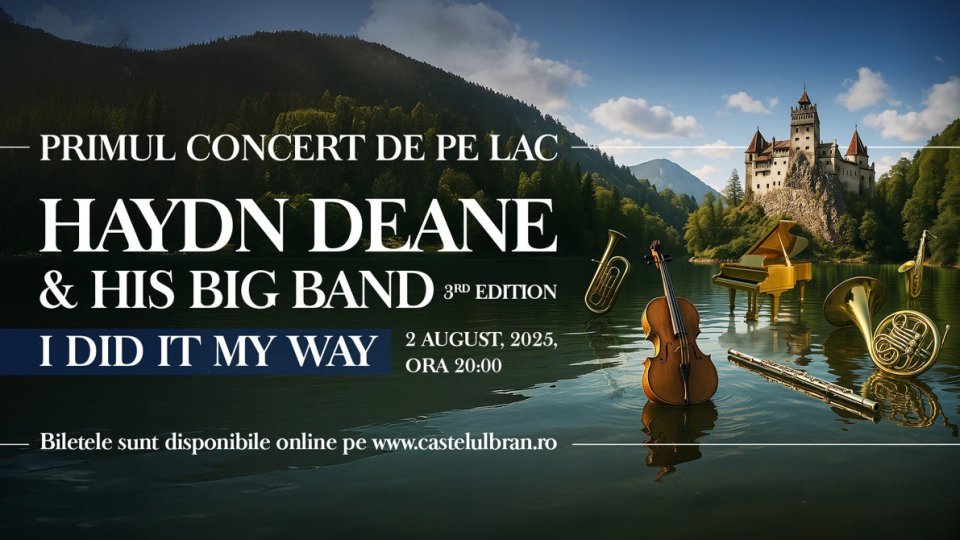 Concert în Parcul Regal de la Castelul Bran