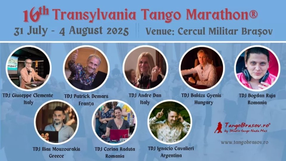 Transylvania Tango Marathon, în Piața Sfatului