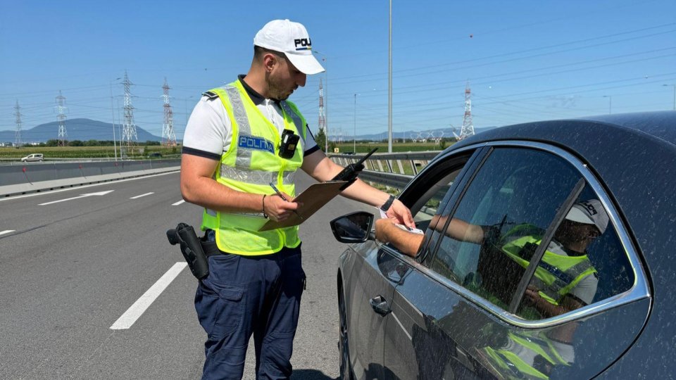 Controale pe DN1: Aproape 100 de abateri rutiere depistate în două ore