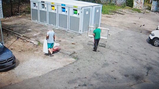 Amenzi de 2400 de lei pentru doi brașoveni care au lăsat deșeurile pe domeniul public
