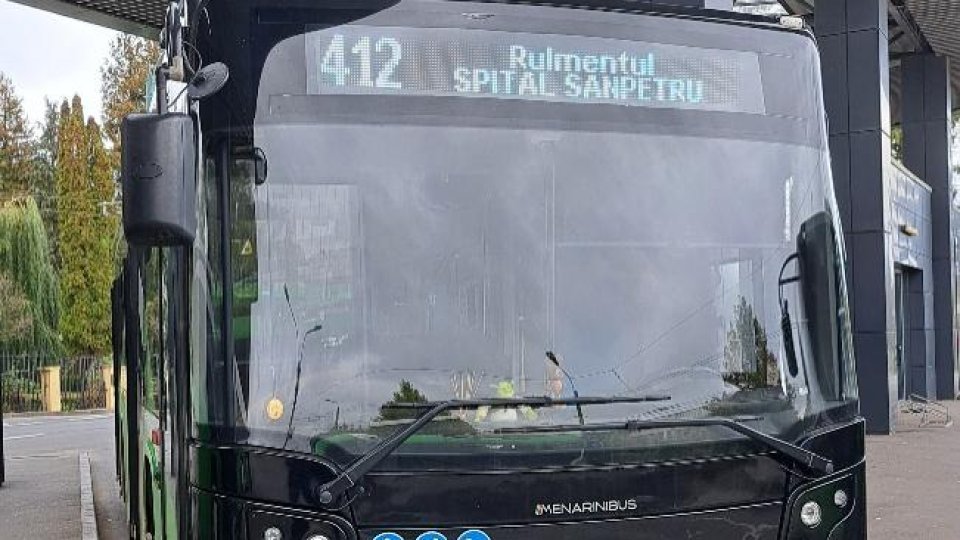 Mai multe curse pe autobuzele metropolitane 412 între Brașov și Sânpetru