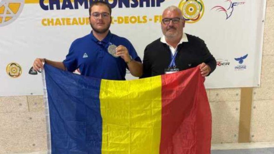 Tir sportiv: David Matei, medaliat cu argint la skeet solo juniori la Campionatele Europene