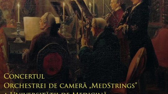 Orchestra de cameră a Universității de Medicină și Farmacie „Iuliu Hațieganu”, concert la Aula Universității Transilvania