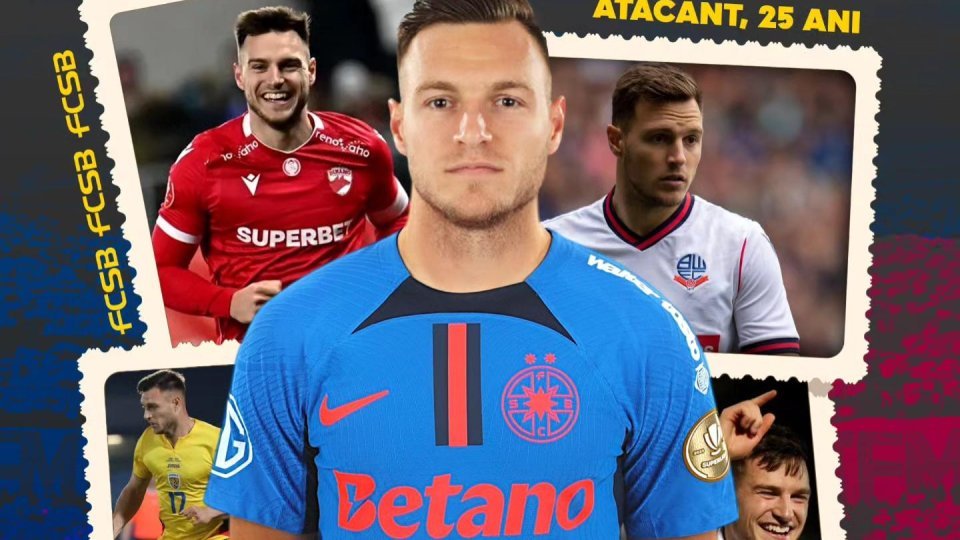 Fotbal: Dennis Politic (FCSB): "Trebuie să câștigăm la scor cât mai mare cu Inter Club d'Escaldes"