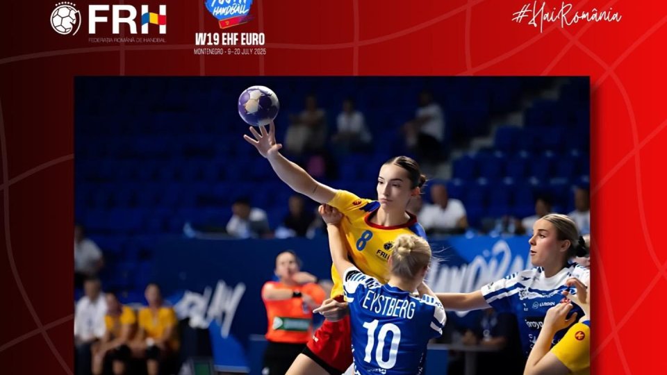 Handbal. Echipa națională de tineret a României, start cu o victorie la Campionatul European