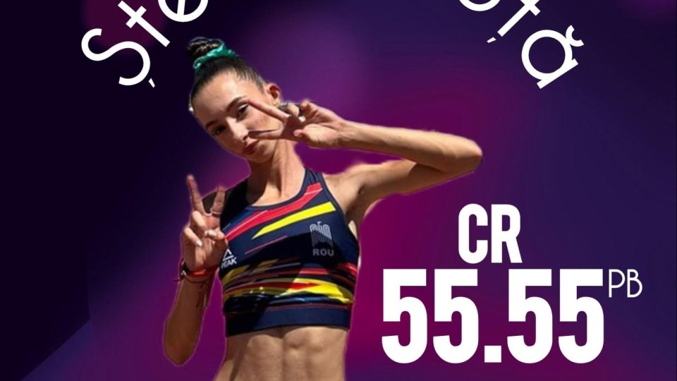 Atletism: Ştefania Uţă e campioană europeană!
