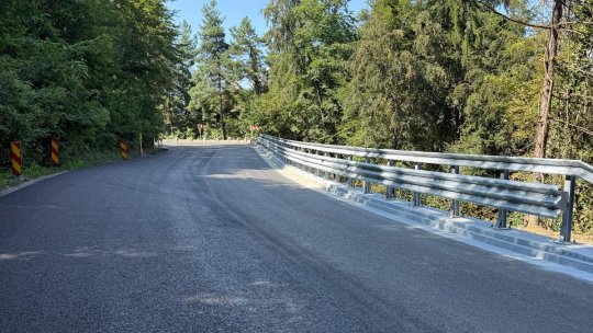 Se circulă în condiții normale pe drumul spre Poiana Brașov