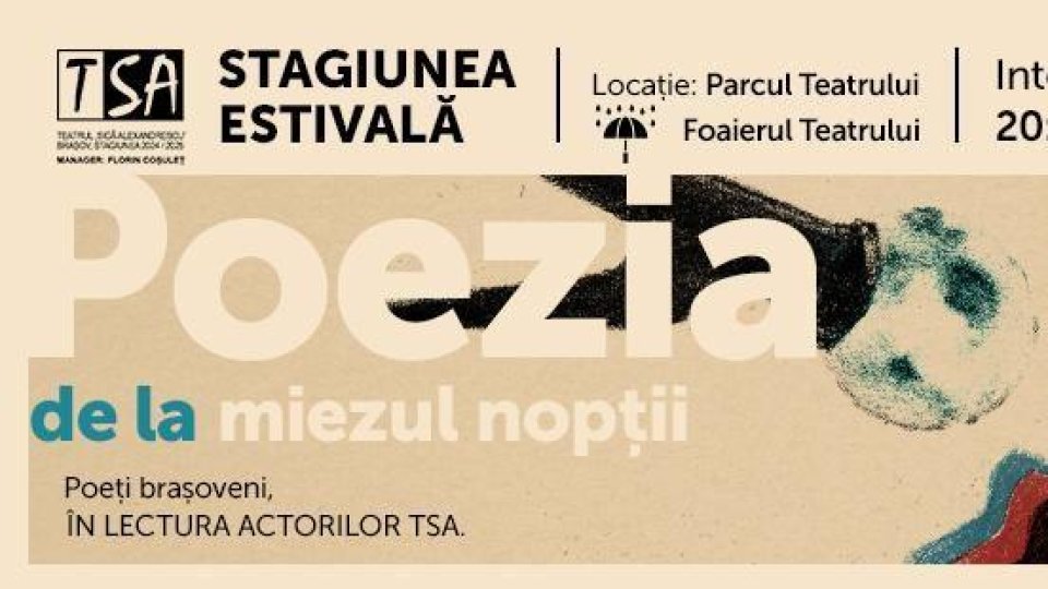 „Poezia de la miezul nopții” – un eveniment al Teatrului „Sică Alexandrescu”