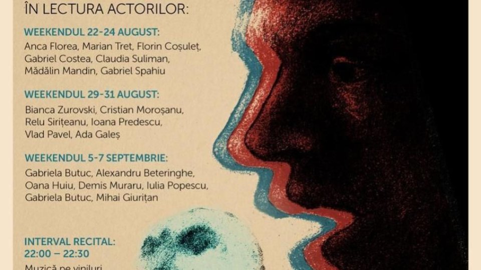 "Poezia de la miezul nopții", în Piața Teatrului