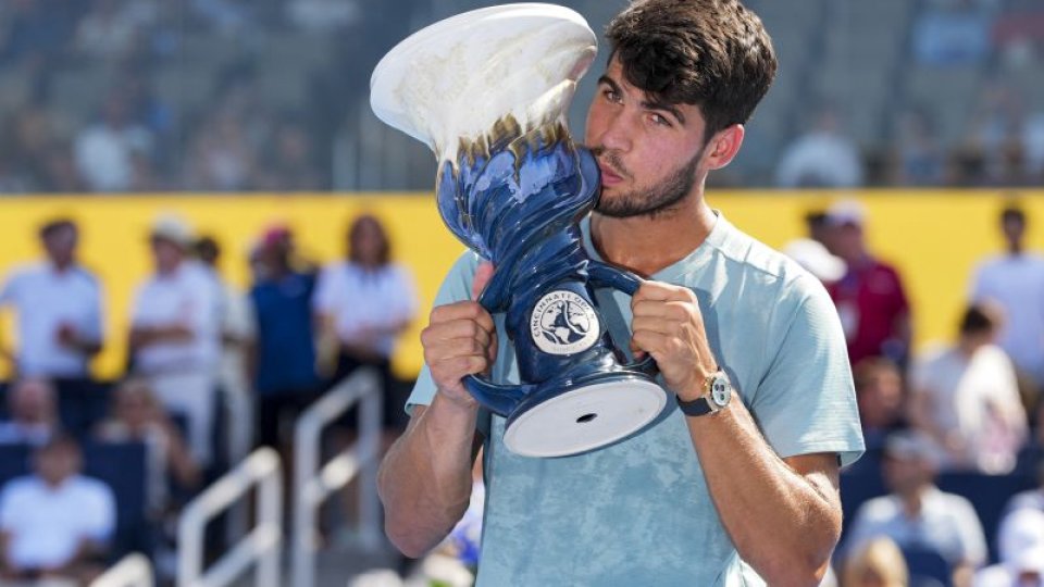 Tenis: Carlos Alcaraz, campion la Cincinnati prin abandonul liderului mondial
