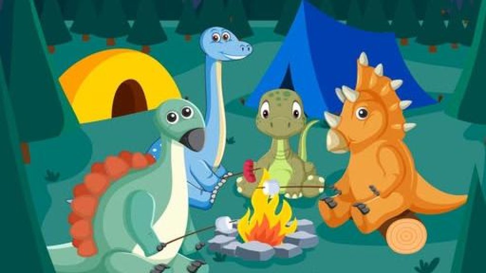 Ultimul sleepover printre dinozauri