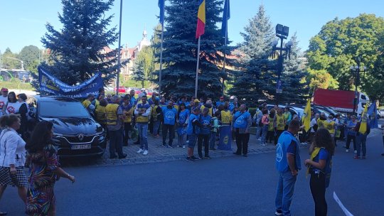 „Guvernule, ascultă-ne!”. Apelul sindicaliștilor brașoveni